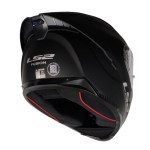 CASCO LS2 FF802 FUSION II NEGRO MATTE CON LUZ LED Y INTERCOM