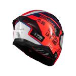 Casco axxis panther passenger rojo