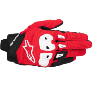 GUANTES Alpinestars Guantes SP X 1 NGO ROJO FLUO