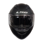 CASCO LS2 FF802 FUSION II NEGRO MATTE CON LUZ LED Y INTERCOM