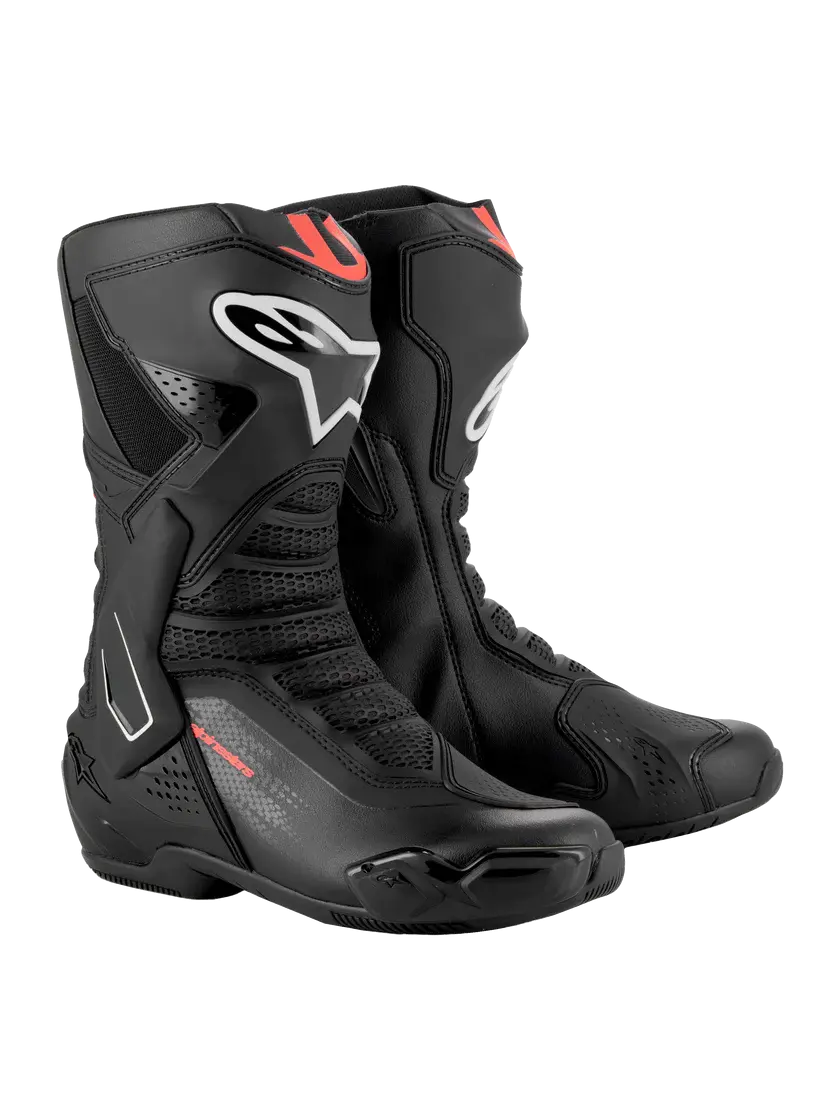 BOTAS SMX-6 V3 NGO/ROJO/FLUO