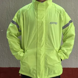 IMPERMEABLE ASTRO PREMIUM REFORZADO VERDE FLUO