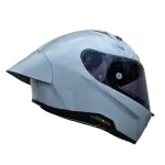 CASCO ASTRO PISTA GRIS BRILLOSO