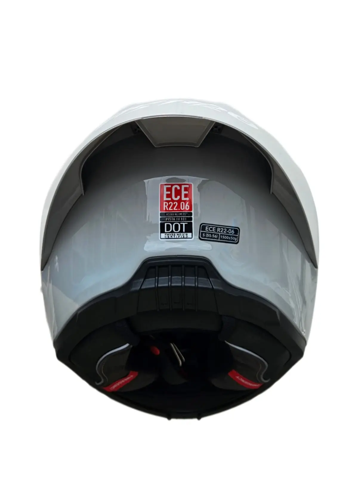 CASCO ASTRO PISTA GRIS BRILLOSO