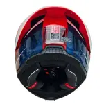 CASCO ASTRO PISTA BATMAX ROJO
