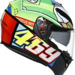 CASCO AGV K3 SV TOP ROSSI MUGELLO 2017 VERDE - K3SV