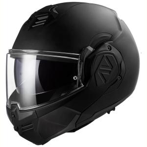 CASCO ABATIBLE 180° LS2 ADVANT NOIR NEGRO MATE - FF906