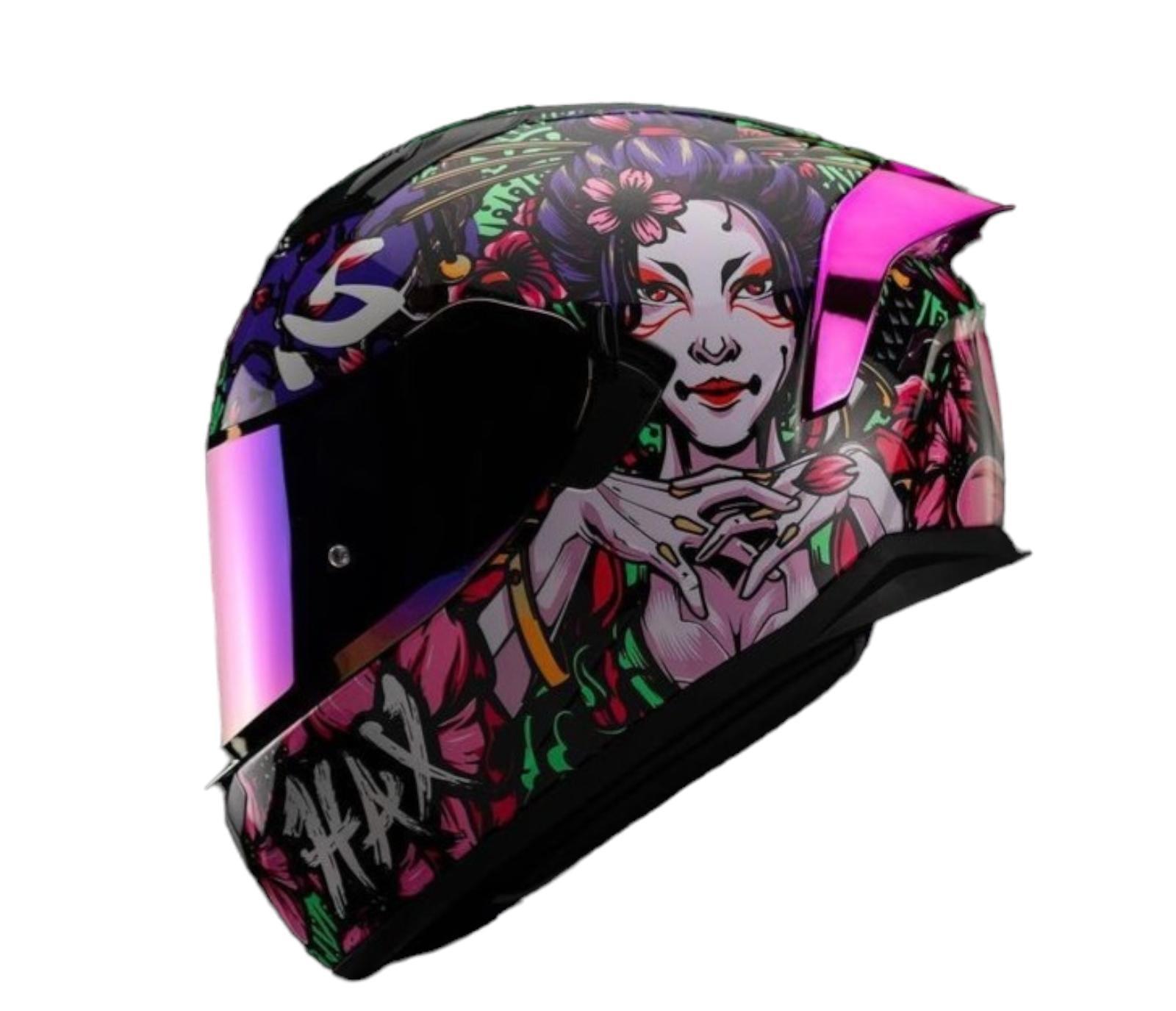 CASCO HAX OBSIDIAN GEISHA ROSA - OBSIDIAN