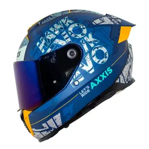 CASCO AXXIS LETS RIDE AZUL TALLA M
