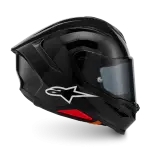 CASCO ALPINESTARS SUPERTECH S-R7 GLOSS BLACK