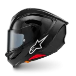 CASCO ALPINESTARS SUPERTECH S-R7 GLOSS BLACK