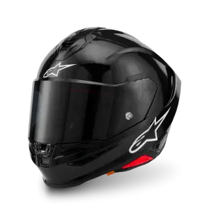 CASCO ALPINESTARS SUPERTECH S-R7 GLOSS BLACK