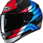 CASCO HJC C10 HYPER NGO/ROJ/AZUL