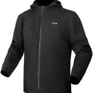 LS2 Chaqueta con capucha Bolton Negro