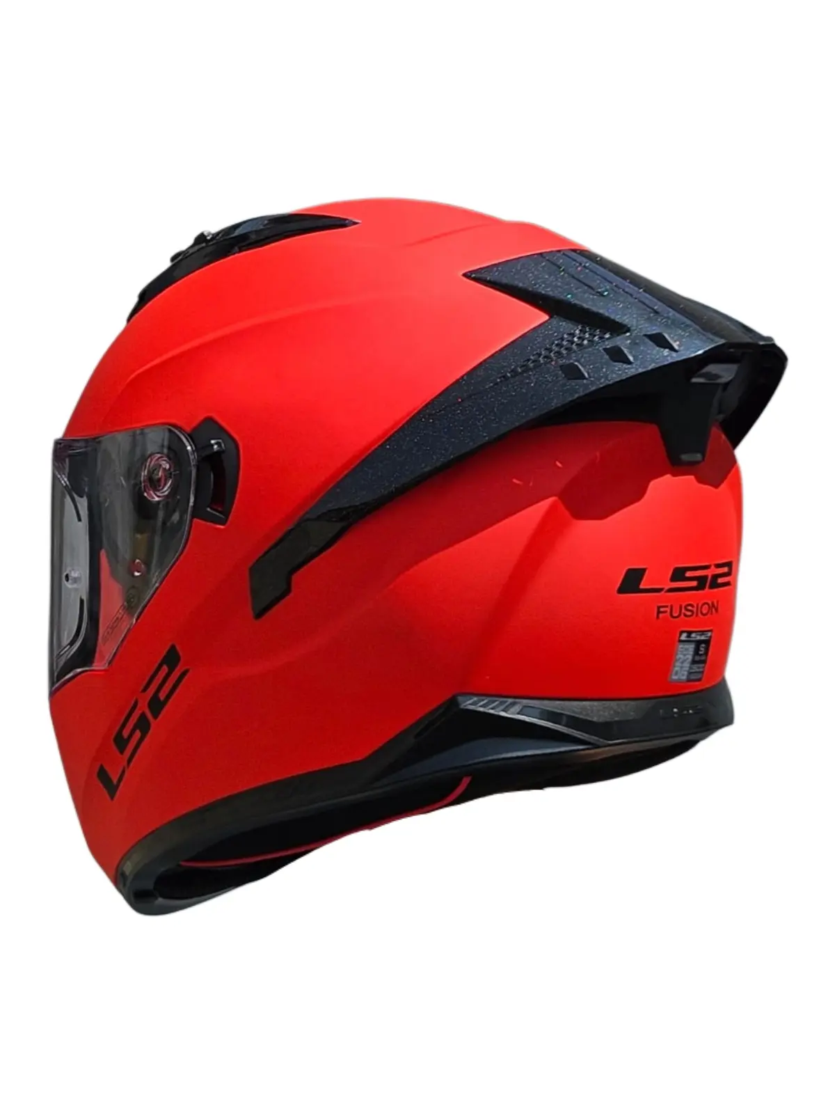 CASCO LS2 FF806 FUSION II FULL ROJO MATE