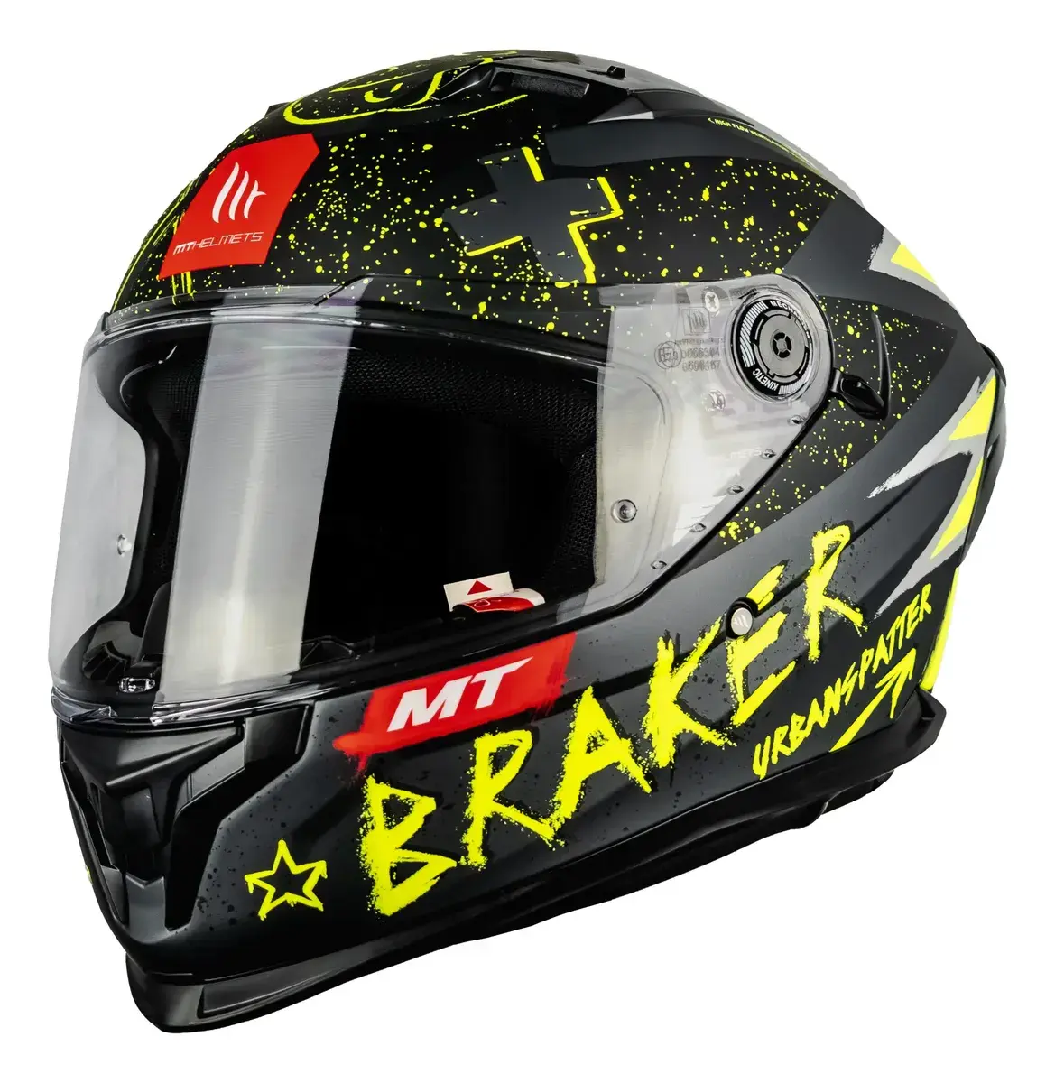 CASCO MT HELMETS FF128sv BRAKER SV URBANSPATTER GRIS/ AMA