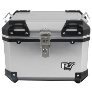 TOP CASE TRASERO MOTOCICLETA R7 RACING TIPO ALUMNIO 45 LTS - R7 45 LTS