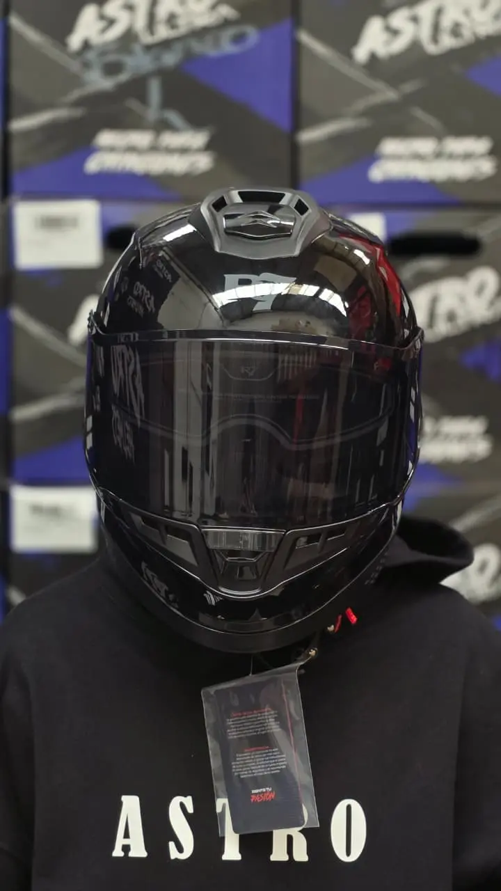 CASCO R7 STRYKER NEGRO