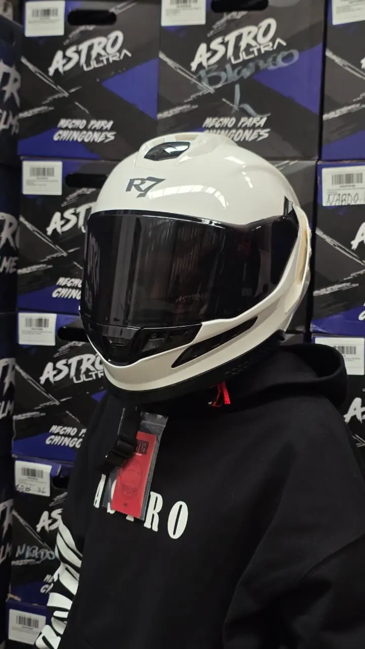 CASCO R7 STRYKER BLANCO