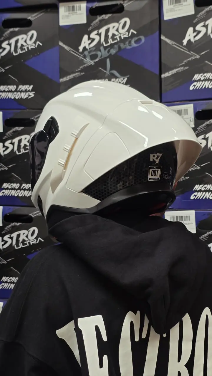 CASCO R7 STRYKER BLANCO