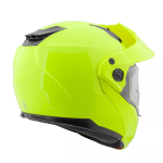 Casco Abatible Joe Rocket Rkt 500 Solid Neón Brillante