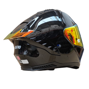 CASCO ASTRO ALFA S FIBRA DE VIDRIO NGO NARANJA