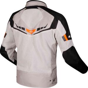 CHAMARRA LS2 GARDA BCO NARANJA