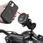 SOPORTE PARA CELULAR GR XPLORE TUBULAR CON MODULO ANTI-VIBRACIÓN
