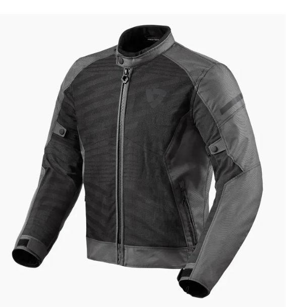 CHAMARRA REVIT TORQUE 2 H2O NEGRO/GRI